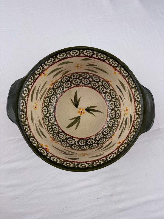 Temp-Tations Old World Green 1.5 QT Bowl - Picture 2 of 3